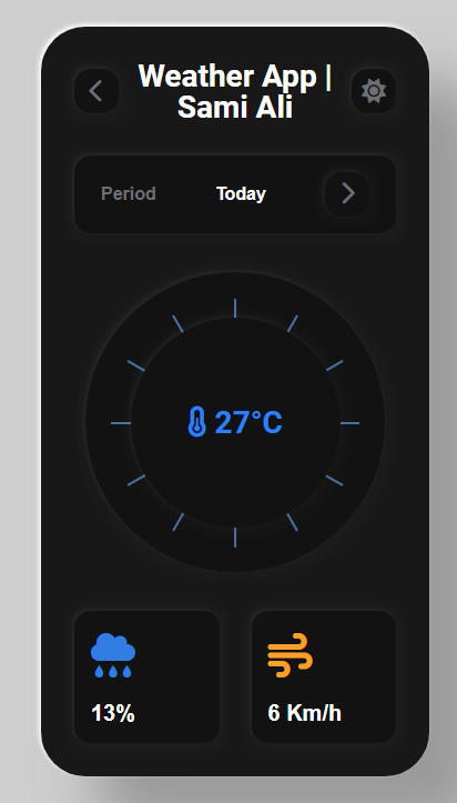 Weather App main